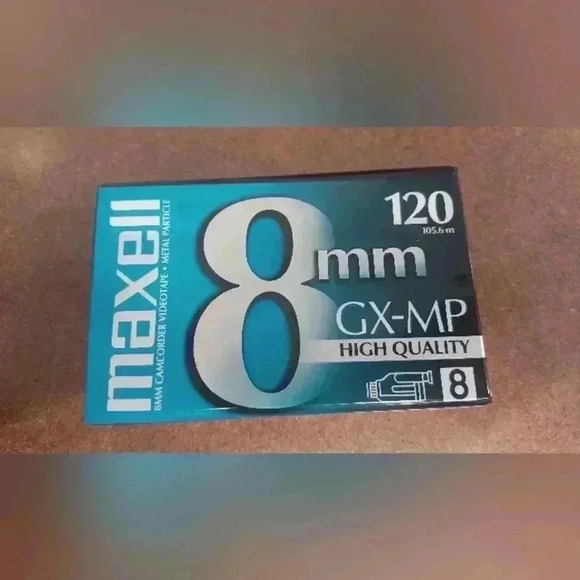 New Factory Sealed Maxell HX-MP 8mm High  Quality 120 Camcorder Video Tape - Picture 1 of 5